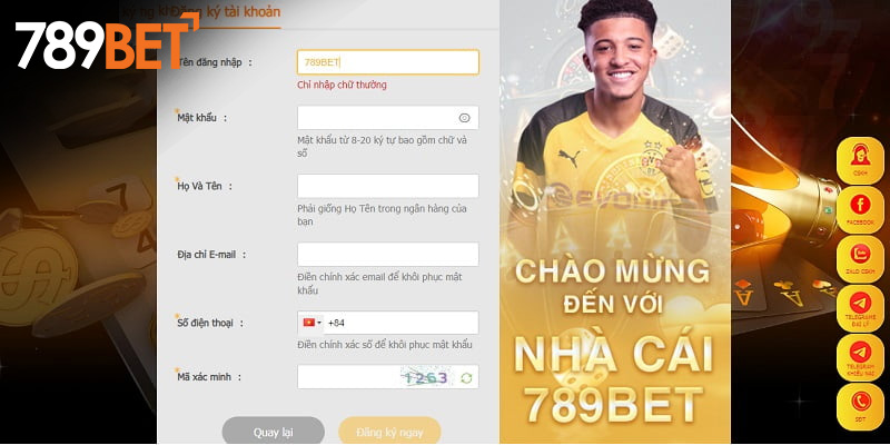 Tham gia bằng cách tạo tài khoản